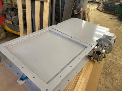 Автоматическая шиберная задвижка нестандартных размеров на заказ